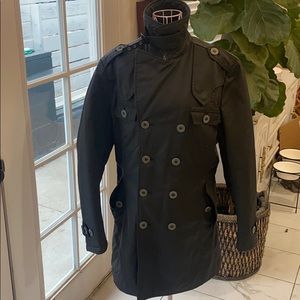 MONARCHY collection black jacket weatherproof